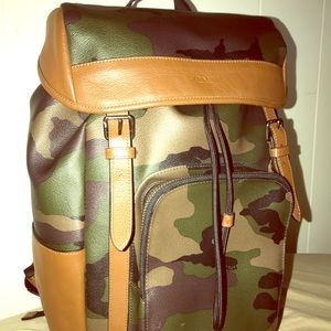 Coach mens backpack